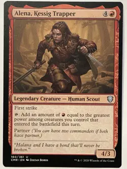 MTG TCG - Alena, Kessig Trapper 160/361 Commander Legends - NM Free Shipping $5+ - Image 1