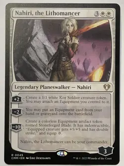 MTG TCG - Nahiri, the Lithomancer 0045 Commander Masters - NM Free Shipping $5+ - Image 1