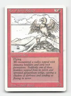 Roc of Kher Ridges Revised Edition # Magic the Gathering Rare - Image 1