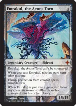 1x Emrakul, the Aeons Torn Heavy Play MTG Magic - Kid Icarus - - Image 1