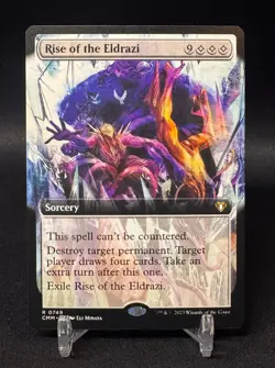MTG Rise of the Eldrazi 749 Extended Art Regular Rare Commander Masters CMM - Image 1
