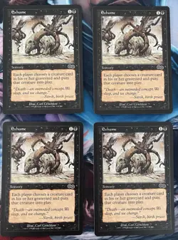 MTG - 4 x Exhume - Urza’s Saga - Magic the gathering - Image 1