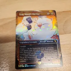 Mog, Moogle Warrior (Borderless) (Chocobo Track Foil) Final Fantasy Magic - 0476 - Image 4