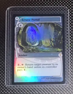 NM MTG FOIL ERRATIC PORTAL FUTURE SIGHT MYSTERY BOOSTER 2 - Image 2