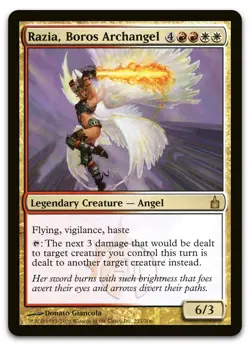 Razia, Boros Archangel #223 (LP) Ravnica City of Guilds RAV Magic MTG - Image 1