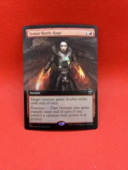 Temur Battle Rage Extended Foil - Commander Legends - MTG - Near Mint - Image 1