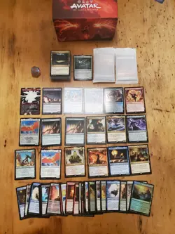 Magic the Gathering Avatar Rare Cards Lot Of 136 Cards Mythic Rare + Foil Lands - Image 1