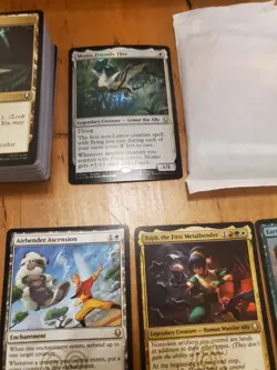 Magic the Gathering Avatar Rare Cards Lot Of 136 Cards Mythic Rare + Foil Lands - Image 3