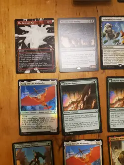 Magic the Gathering Avatar Rare Cards Lot Of 136 Cards Mythic Rare + Foil Lands - Image 5