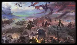 Ultra Pro Lord of the Rings Tales of Middle-earth Borderless Scene Playmat MTG - Image 1