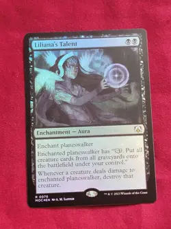MTG. Liliana's Talent. Foil. March of the Machine - Image 1