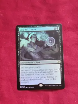 MTG. Liliana's Talent. Foil. March of the Machine - Image 3