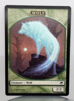 Wolf Token - Scars of Mirrodin (SOM) - 5 - MTG - Image 1