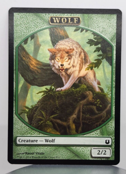 Wolf Token - Born of the Gods (BNG) - 9 - MTG - Image 1