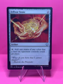 MTG Fellwar Stone 130 - ONC Phyrexia All Will Be One Regular NM - Image 1
