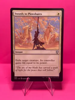 MTG Swords to Plowshares 089 - ONC Phyrexia All Will Be One Regular NM - Image 1