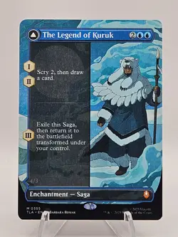 1x The Legend of Kuruk Borderless (0355) Avatar Last Airbender TLA MTG Magic NM - Image 1