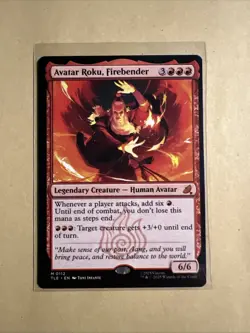 MTG Avatar Roku, Firebender TLE 0112 M NM Regular - Image 2