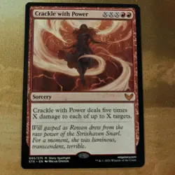 Crackle with Power Strixhaven: School of Mages Regular - Image 1