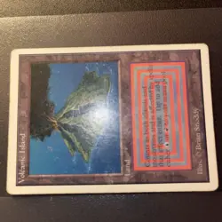 Magic the Gathering, Volcanic Island, Unlimted Edition - Image 2