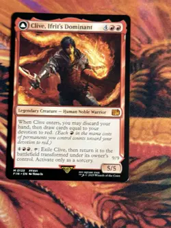 Clive, Ifrits Dominant #133 Final Fantasy MTG Non-foil MINT PACK FRESH!! - Image 2