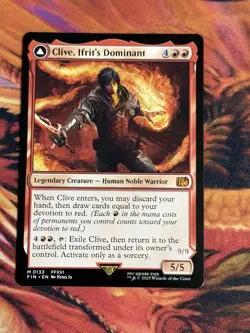 Clive, Ifrits Dominant #133 Final Fantasy MTG Non-foil MINT PACK FRESH!! - Image 4