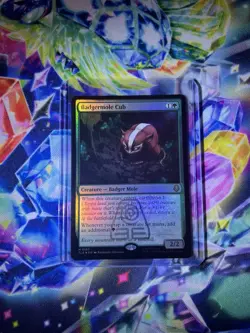 Badgermole Cub Foil MTG Magic The Gathering Avatar (0167) NM - Image 1