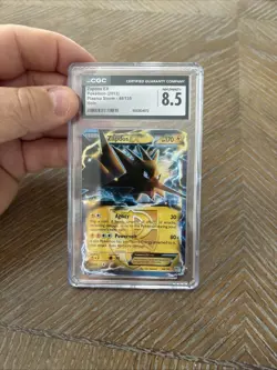Zapdos EX 48/135 Ultra Holo Rare Pokemon TCG BW Plasma Storm Team Plasma MP - Image 3