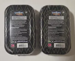 Pokemon TCG Shining Fates Mini Tin Lot of 2 Tins Kyogre Manaphy Brand New - Image 2