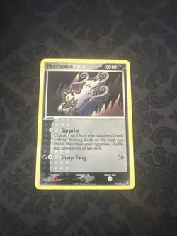 Pokemon TCG Poochyena EX Deoxys 70/107 Regular Common - Image 1