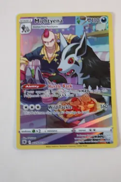 Pokemon TCG Mightyena Sword & Shield - Astral Radiance TG09/TG30 Holo Rare NM - Image 1