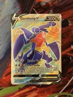 Garchomp V 178/189 Pokemon TCG SWSH10: Astral Radiance Full Art Ultra Rare NM - Image 1