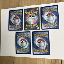 Dragon Type Pokemon Card Lot - X5 Unique Cards Dragonite Haxorus Flygon - A118 - Image 3