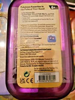 Pokemon Assorted Tin Bundle: Costco 151 & Shrouded Fable Mini Tins and Zacien Ex - Image 4
