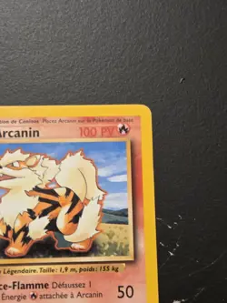 Arcanine 23/102 Base Set Pokemon Card LP - Image 4