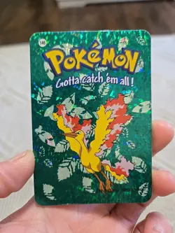 Moltres #146 - Vintage Vending Machine Prism 2000 - Pokemon Card - Image 2