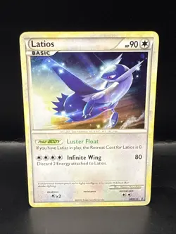 Pokemon TCG Latios HGSS11 HeartGold SoulSilver Promo Holo Card - Image 1