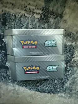 Pokemon TCG Paldea Partners Meowscarada EX Tin Lot of 2 - Image 4