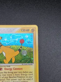 Pokemon TCG Ampharos 1/115 Unseen Forces Holo LP - Image 3