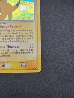 Pokemon TCG Ampharos 1/115 Unseen Forces Holo LP - Image 4