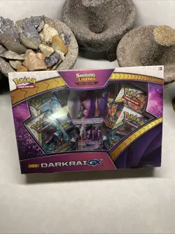 Pokemon Shining Legends Shiny Darkrai GX Collection Box Sealed Free Shipping - Image 1