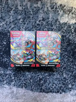 Pokemon TCG Mega Evolutions Booster Bundle Lot Of 2 - Image 1