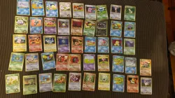 Pokemon 47 Random Japanese Cards Bulk Lot - Common, Moderately Played - Image 1