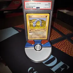 PSA 10 SHADOWLESS BASE SET 1999 POKEMON ONIX #56 GEM MINT - Image 1