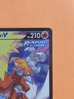 Pokemon Sword & Shield Silver Tempest Blaziken V TG14/TG30 Trainer Gallery - Image 3