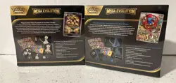 Lot of 2 - Pokemon TCG Mega Evolution Elite Trainer Box ETB - Factory Sealed - Image 2