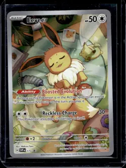 2023-25 Pokemon SV Black Star Promos SVP EN Eevee #173 - Image 1