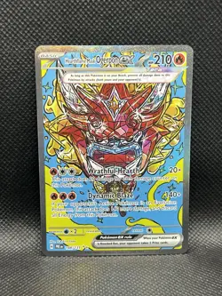 Hearthflame Mask Ogerpon ex 148/131 SIR Prismatic Evolutions Pokemon HOLO Rare - Image 3