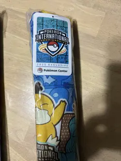 POKEMON 2025 NAIC International Championships Psyduck Playmat New Exclusive seal - Image 4