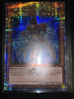 Gagaga Magician 1st Edition Quarter Century Secret Rare RA04-EN007 Yu-Gi-Oh - Image 1